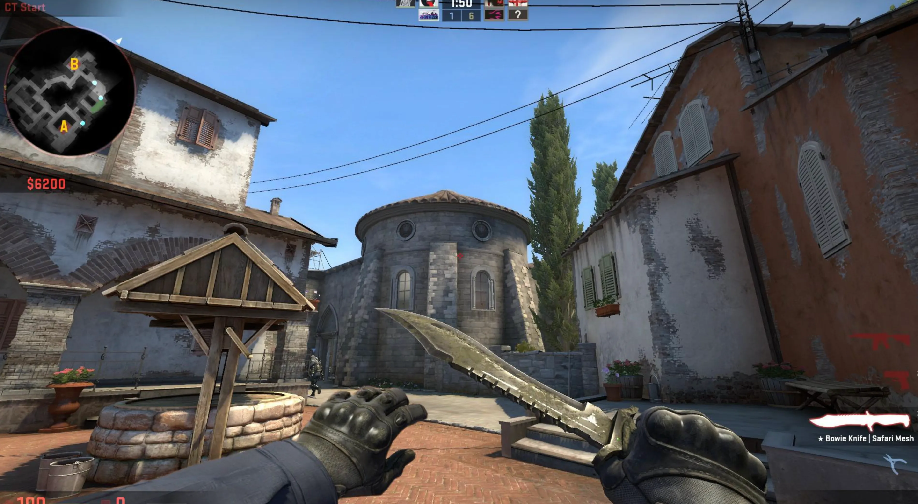 Bowie Knife Safari Mesh